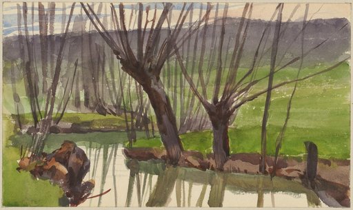 Stream with Willows