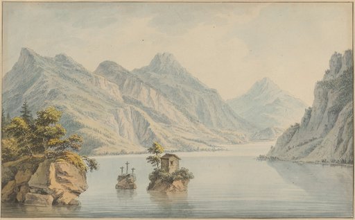 Lake Lucerne at Altstadt near Meggen (Canton of Lucerne)