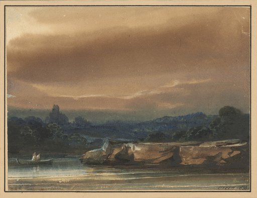 Lakeshore with Boat