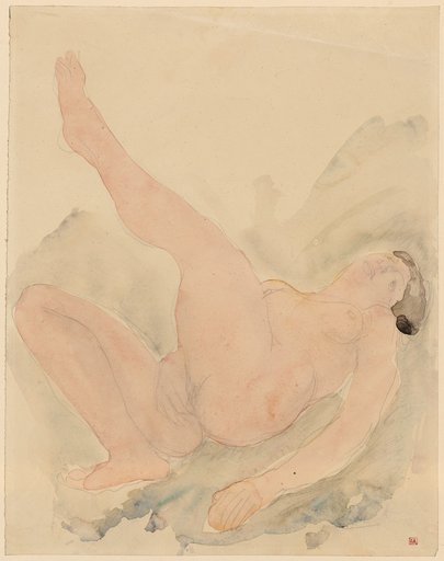 Reclining female nude