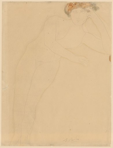Frontal female nude