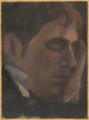 Portrait Study of a Sleeping Man