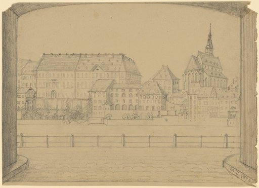 View from Kleinbasel towards the Rheinsprung