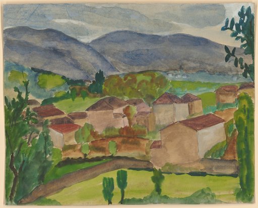 Tall Landscape with a Group of Houses