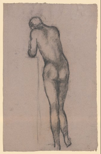 Supported Male Back Nude