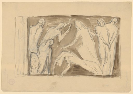 Composition with Seven Figures for a Relief