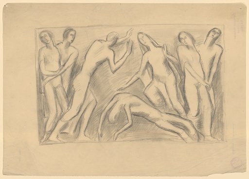 Composition with Seven Figures for a Relief