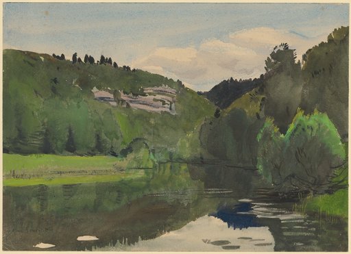 Landscape with a Pond