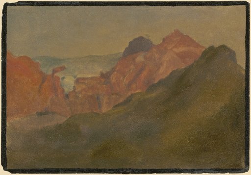 Landscape Section in the Lenk in the Upper Simmental