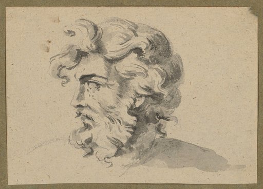 Portrait of a bearded man