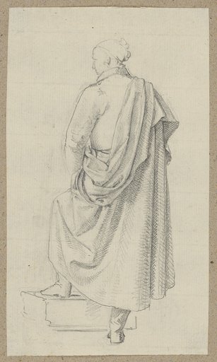Standing Man with Left Foot Rested