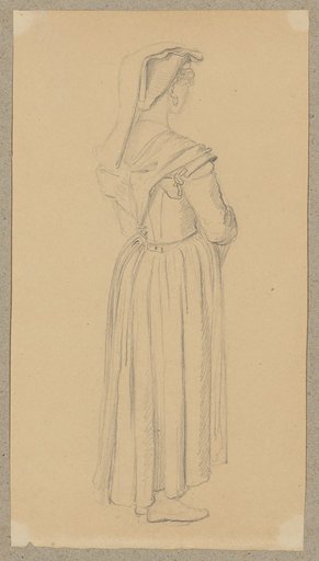 Standing Italian Woman