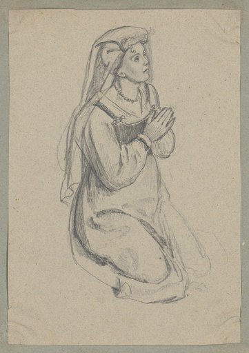 Praying Italian Woman