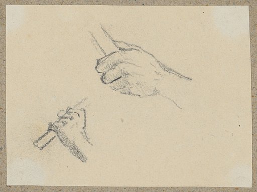 Two Left Hands Grasping a Pole
