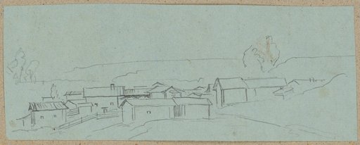 Hamlet with Ridge-Side Houses