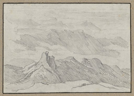 High mountain landscape