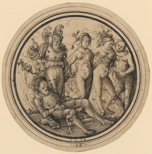 The Judgment of Paris in round form