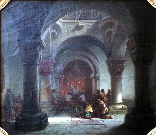 Consecration of Weapons in the Palatine Chapel of Eger