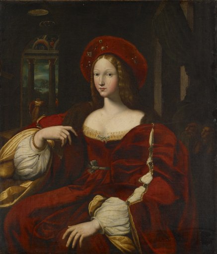 Portrait of Dona Isabel de Requesens, Vice-Queen of Naples (formerly known as the Portrait of Princess Joanna of Aragon)