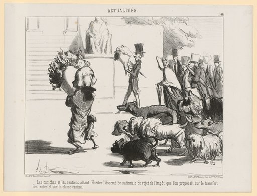 The poodles and the rentiers going to congratulate the National Assembly on the rejection of the tax...