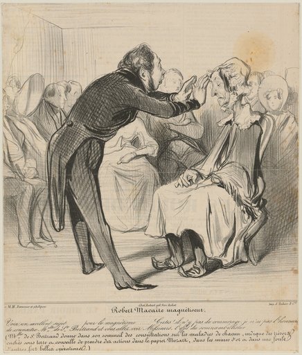 Robert Macaire the mesmerist
