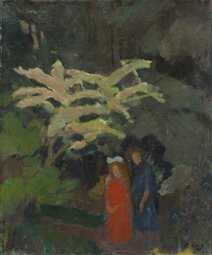 Children in the garden (Luxembourg Garden)