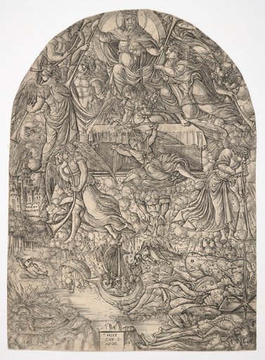 The Eternal Distributes the Seven Trumpets to the Angels