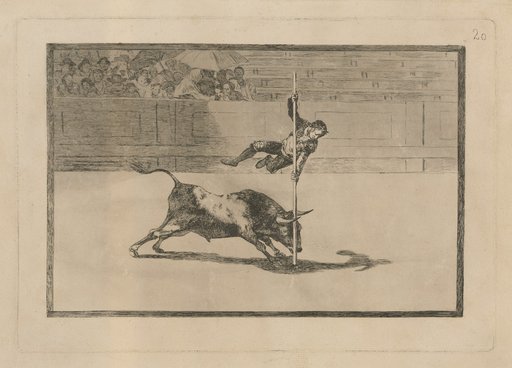 Agility and daring of Juanito Apiñani in the [...] of Madrid