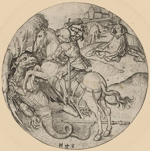 St. George Fighting the Dragon
