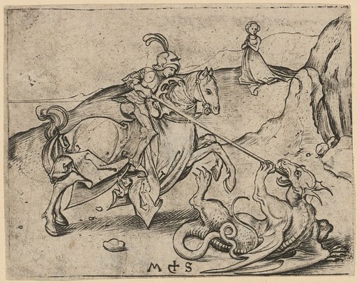 St. George Fighting the Dragon