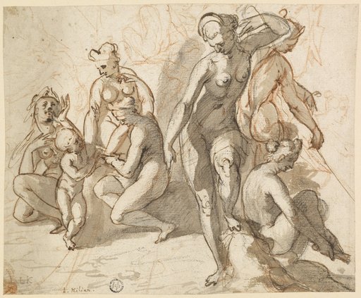 Sketch of a Group of Figures