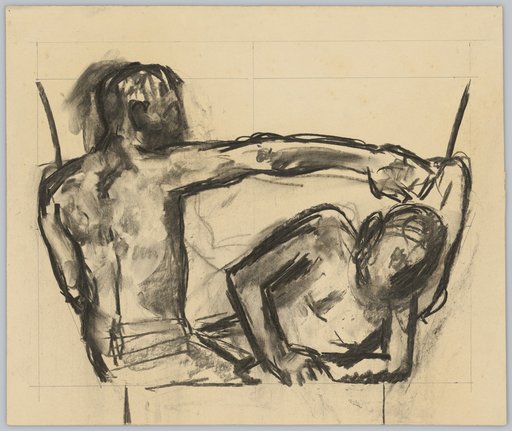 Two Male Half-Nudes