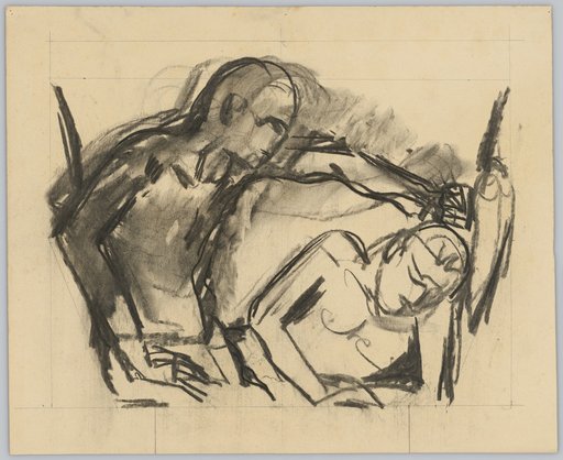 Two Male Half-Nudes