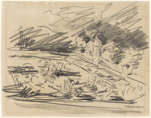 Liebermann's Garden at His Villa in Berlin-Wannsee
