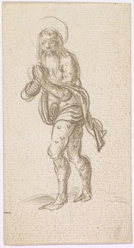 An Old Saint with Plague Sores on His Body