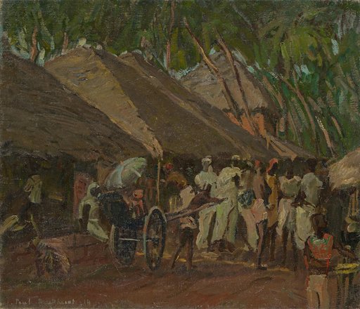 Village Scene in South India