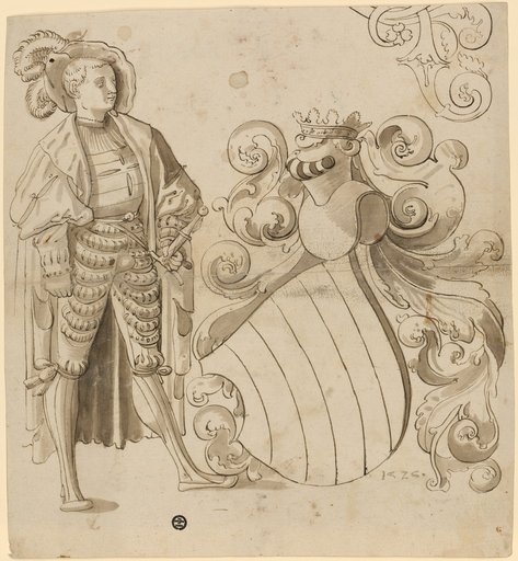 Coat of Arms with Supporters