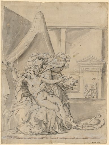 Tarquin Assaults Lucretia