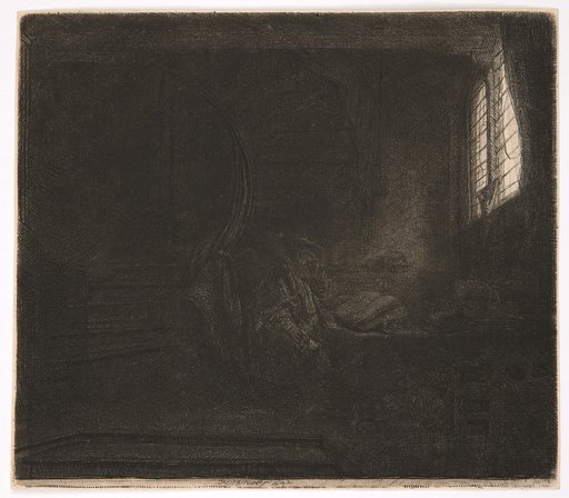 St. Jerome in a Dark Room