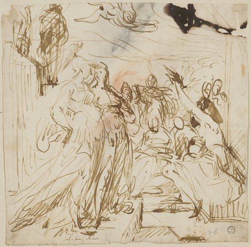 Minerva Leads Painting to the Seven Liberal Arts (Allegory of Painting)