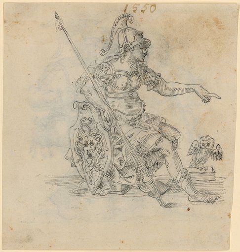 Seated Minerva