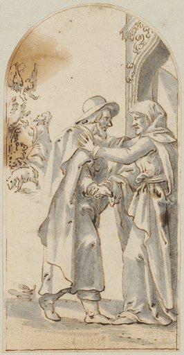The Meeting of Joachim and Anna at the Golden Gate
