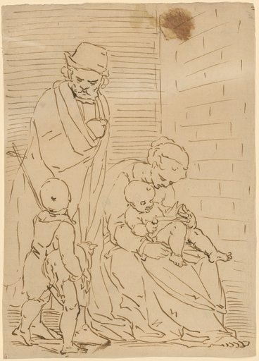 The Holy Family with the Child John