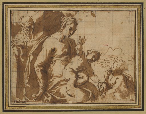 The Holy Family in the Landscape, with the Little John