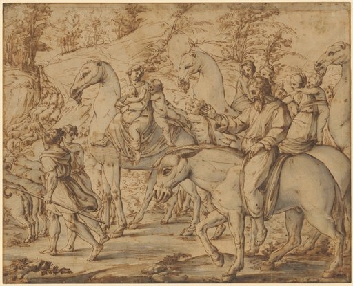 Jacob's Departure for Canaan