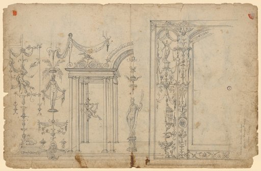Designs for Architectural Decorations with Grotesque Ornaments