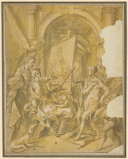 Alexander, Apelles, and Campaspe
