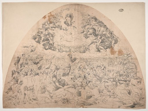 Lunette with the Last Judgment