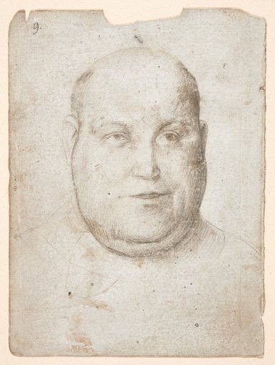 Frontal Portrait of a Cleric