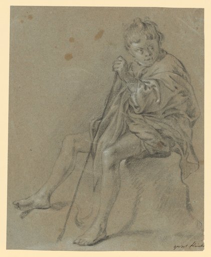 Seated Peasant Boy